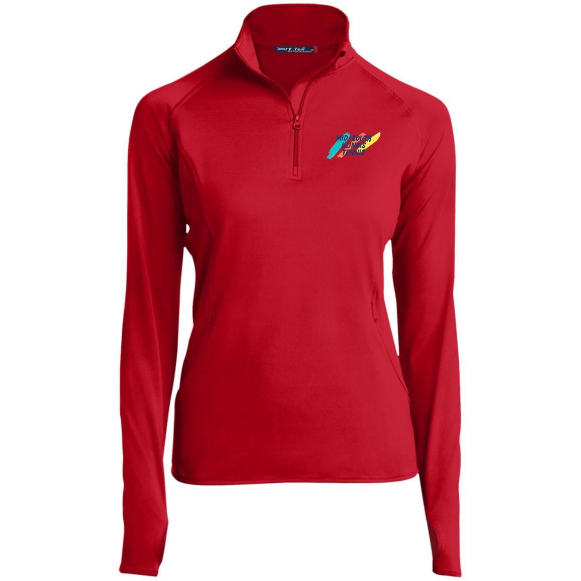 Mid-South Illinois Tennis Women's 1/2 Zip Performance Pullover