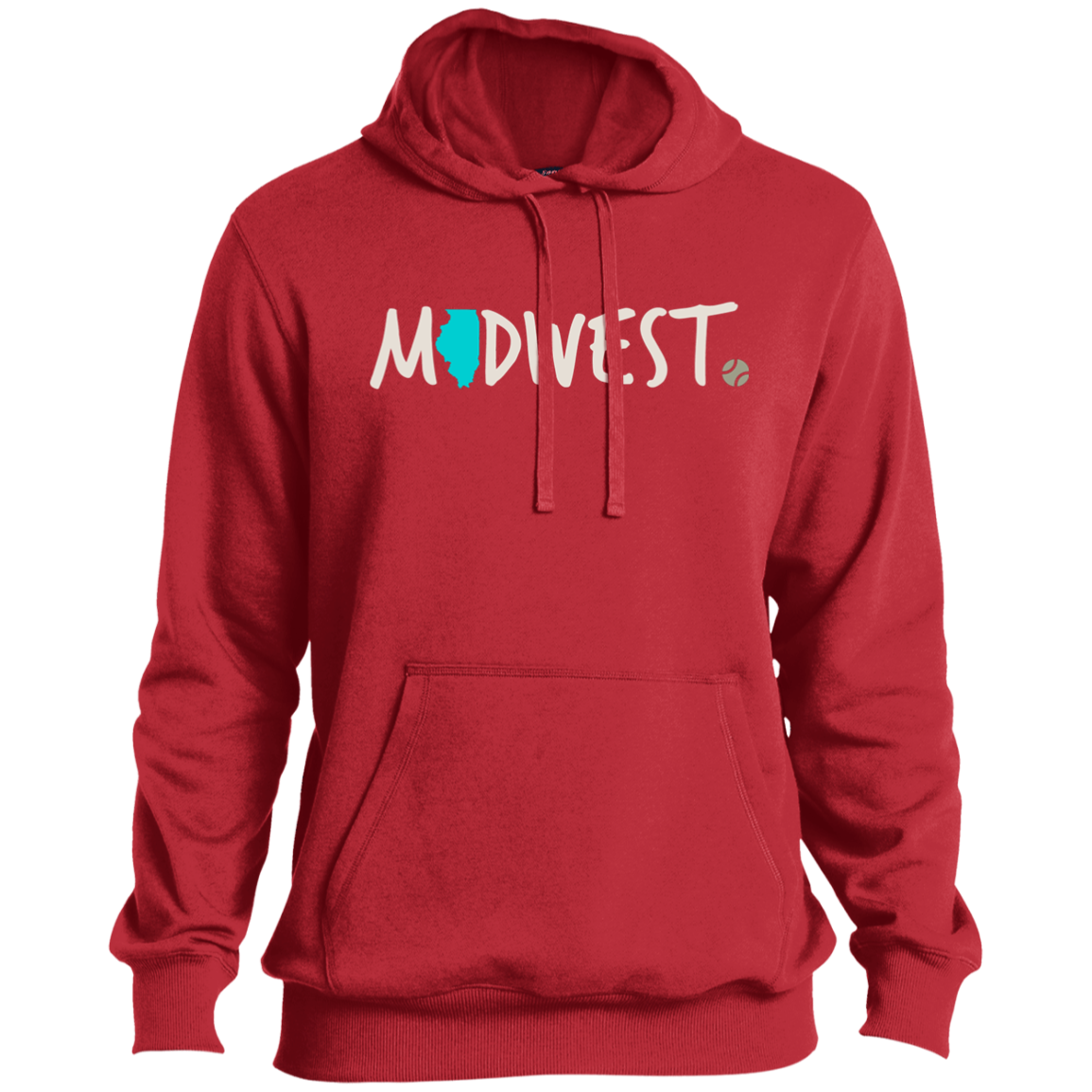 Midwest Illinois Tennis Men's Hoodie