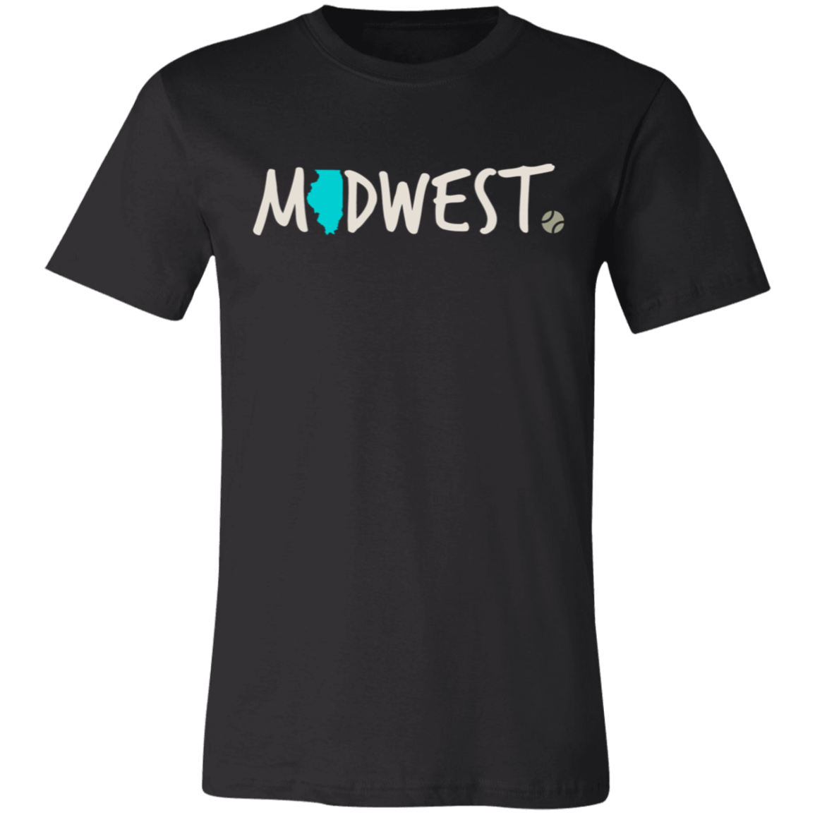 Midwest Illinois Tennis Unisex Jersey Tee