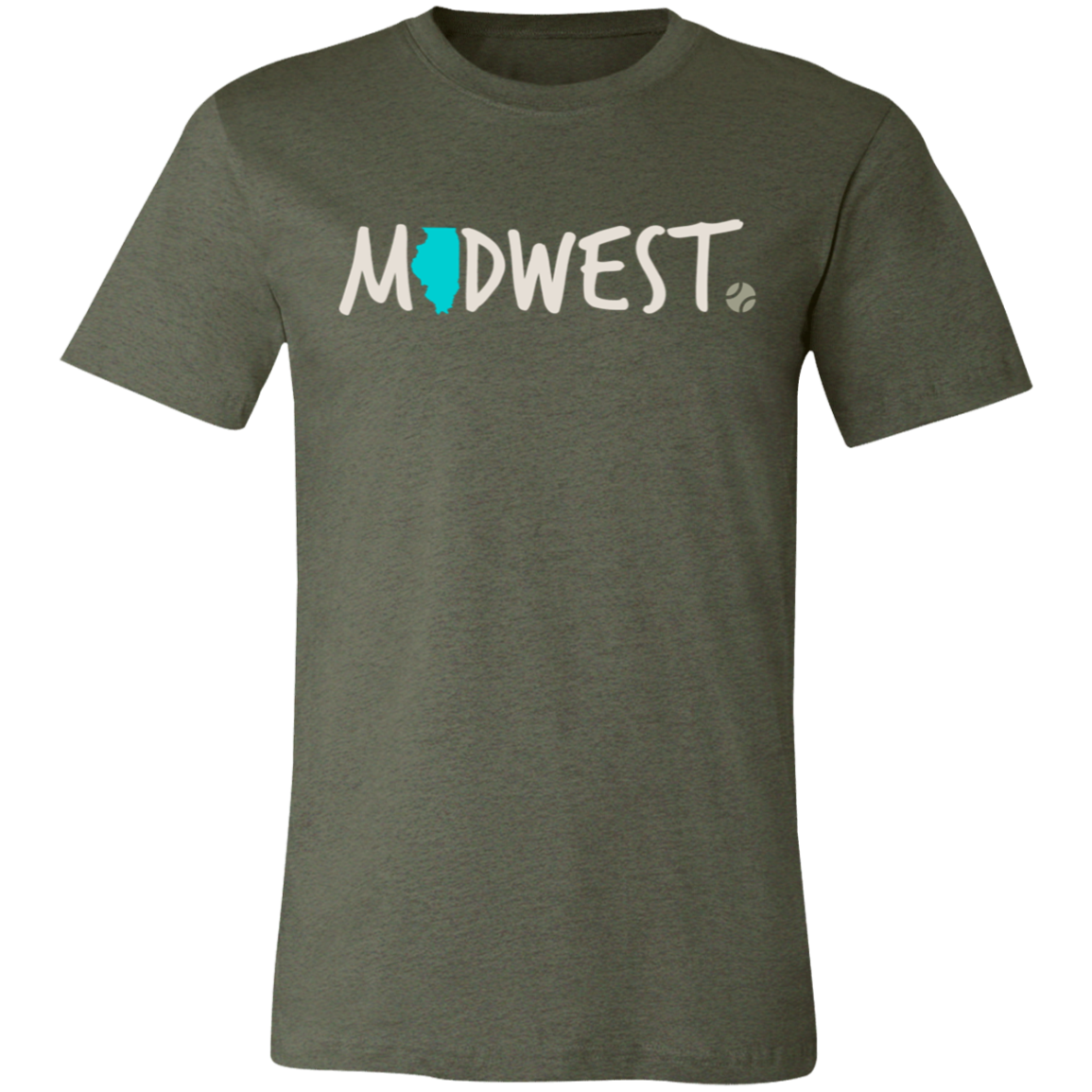 Midwest Illinois Tennis Unisex Jersey Tee