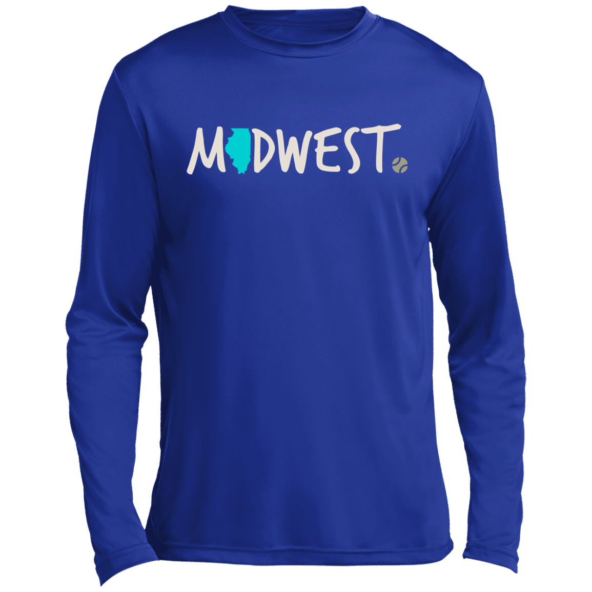 Midwest Illinois Tennis Men’s Long Sleeve Performance Tee