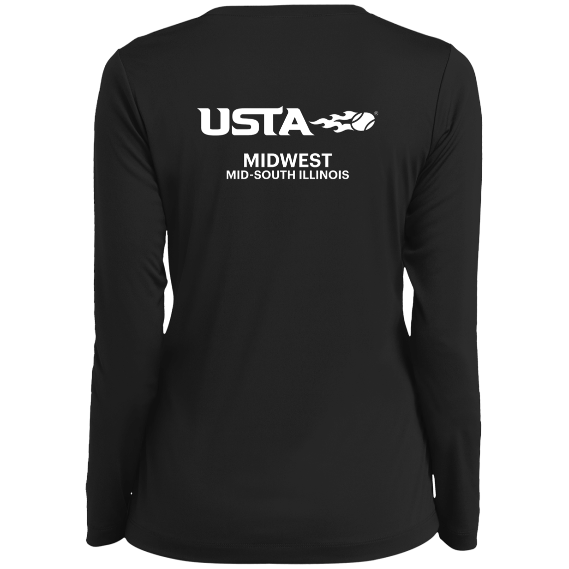 League Captain/USTA Ladies’ Long Sleeve Performance V-Neck Tee