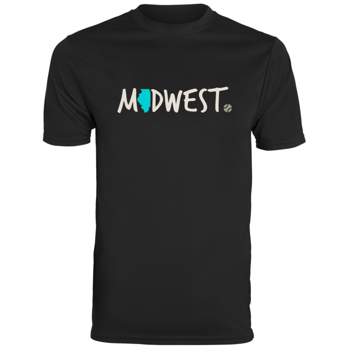 Midwest Illinois Tennis Men's Moisture-Wicking Tee