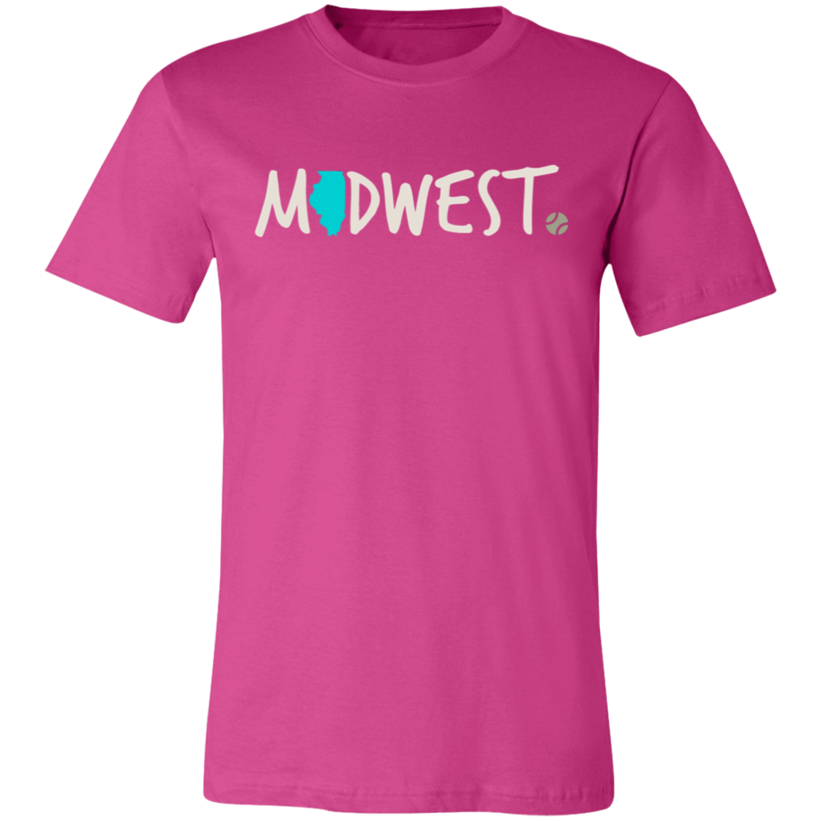 Midwest Illinois Tennis Unisex Jersey Tee