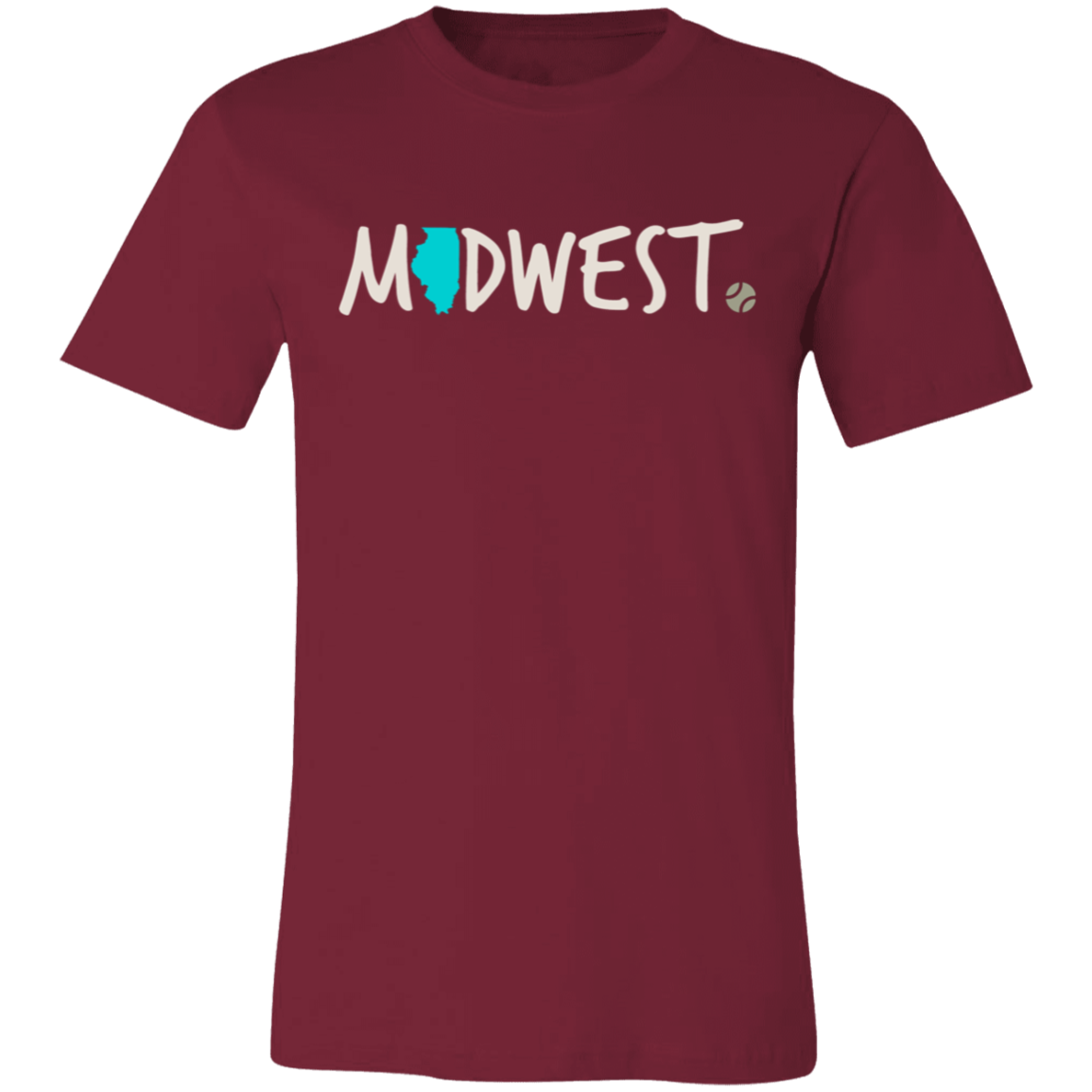 Midwest Illinois Tennis Unisex Jersey Tee