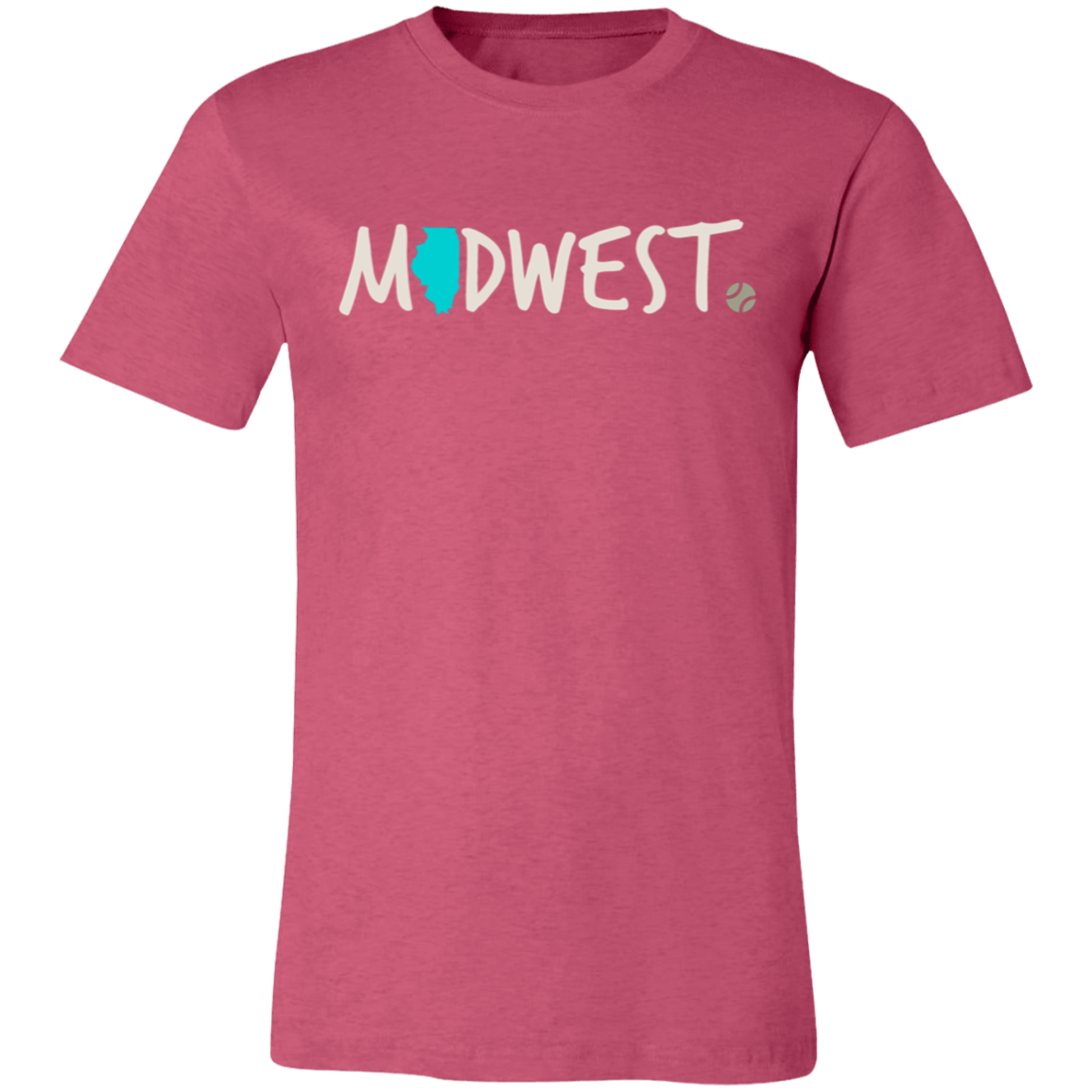 Midwest Illinois Tennis Unisex Jersey Tee