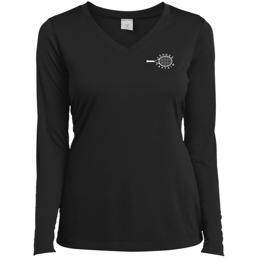 League Captain/USTA Ladies’ Long Sleeve Performance V-Neck Tee