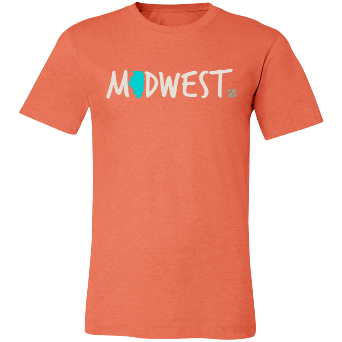 Midwest Illinois Tennis Unisex Jersey Tee