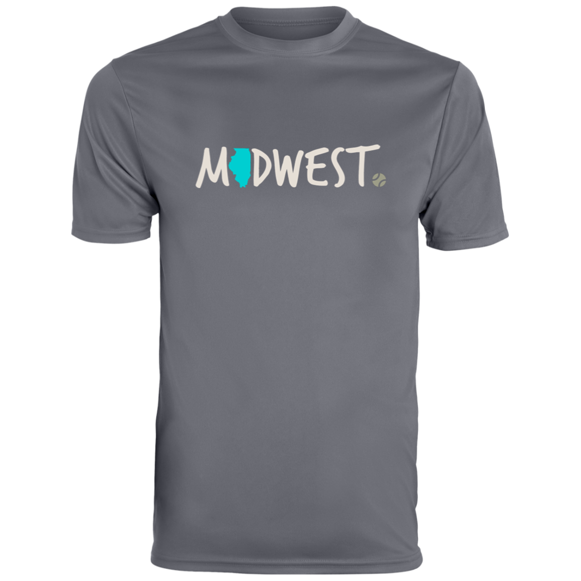 Midwest Illinois Tennis Men's Moisture-Wicking Tee