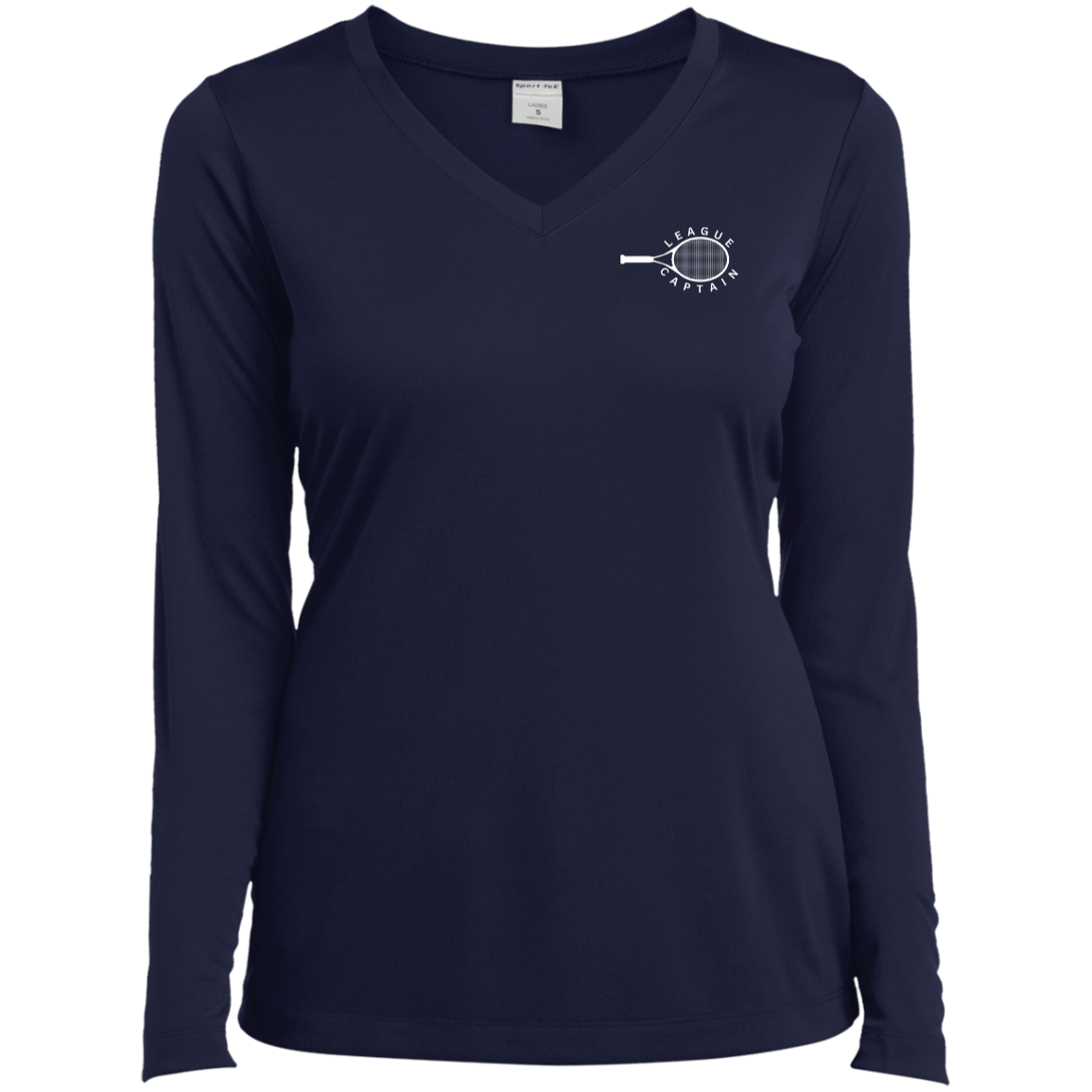 League Captain/USTA Ladies’ Long Sleeve Performance V-Neck Tee