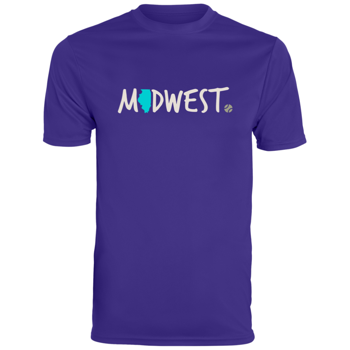 Midwest Illinois Tennis Men's Moisture-Wicking Tee