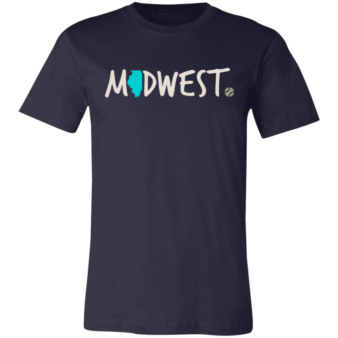 Midwest Illinois Tennis Unisex Jersey Tee