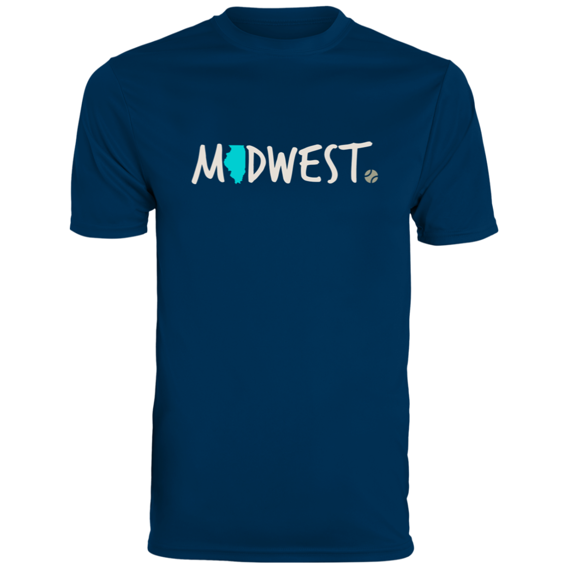 Midwest Illinois Tennis Men's Moisture-Wicking Tee