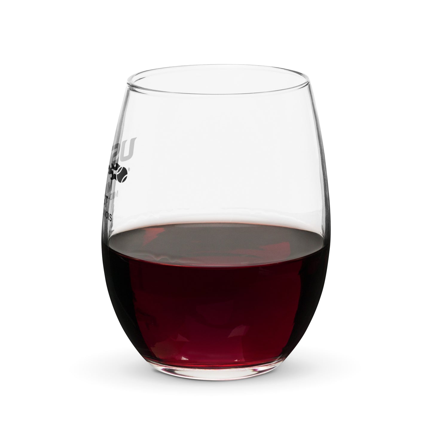 USTA Mid-South Tennis Stemless wine glass